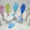 Powder Free Black Disposable Nitrile Gloves For Medical